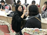 뷰티디자인과 !! 평택 상공회의소 중장년 일자리 희망센터 채용박람회 손마사지&메이크업 봉사