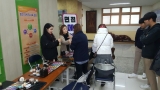 국제대학교 뷰티디자인과 재학생 ~ 동일공업고등학교 학교 축제에서 봉사