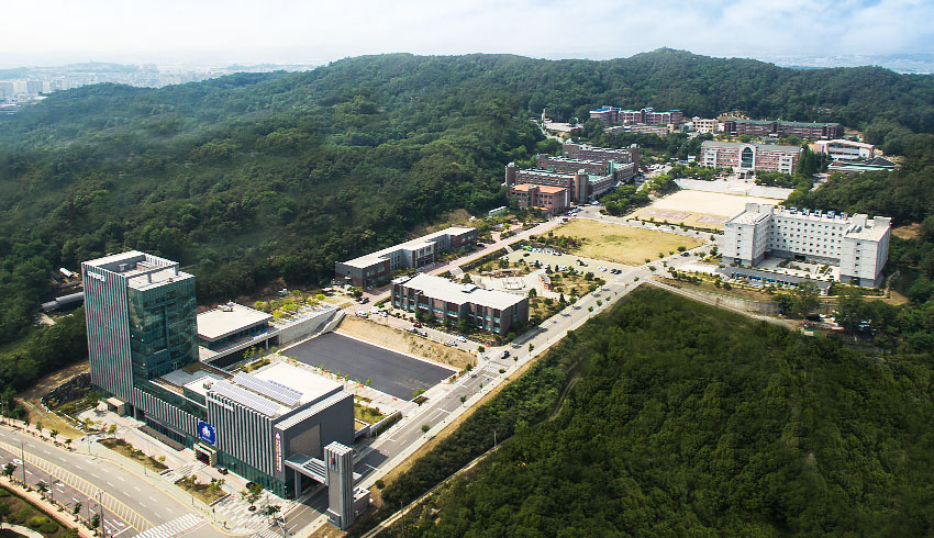 국제대학교 캠퍼스 지도로 자세한 설명은 동신대학교 캠퍼스지도 자세히보기 참고